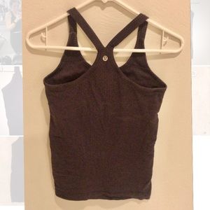 Lululemon Ebb to Street tank top in dark purple